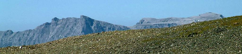 Pic de Bure depuis le Vieux Chaillol