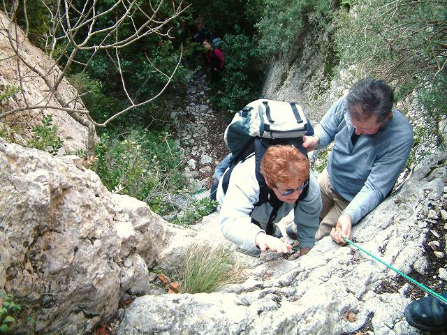 un peu d'escalade