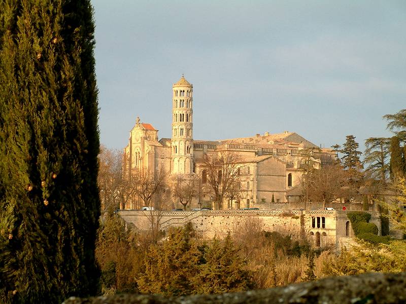 vue sur Uzés