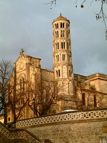 vue sur Uzés