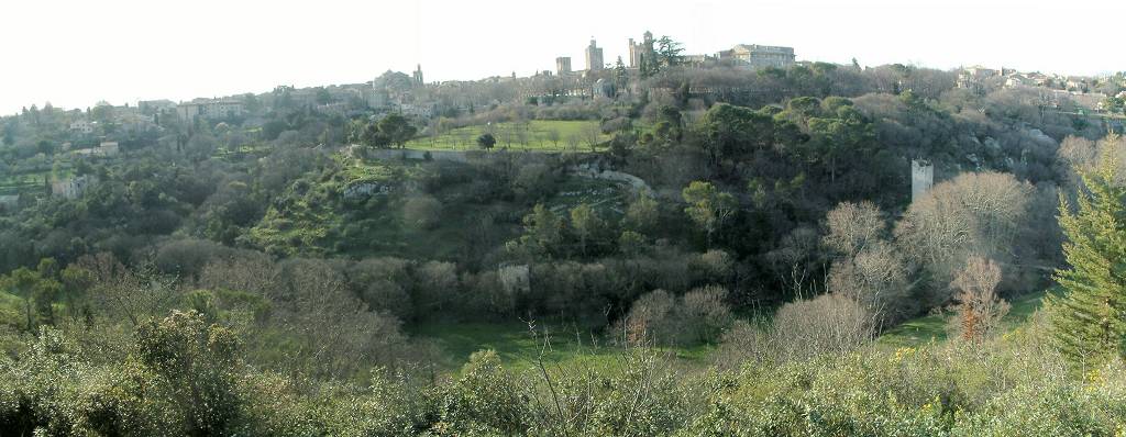 vue sur Uzés