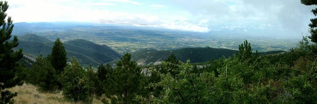 vue vers Valréas
