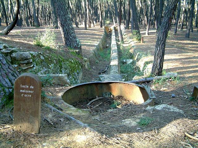 Sentier dcouverte : malaxeur