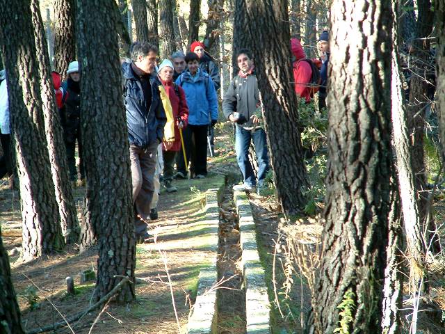 Sentier dcouverte : canalisation