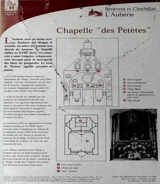 Chapelle des Pttes