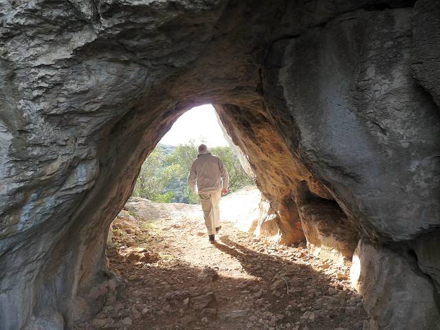 grotte tunnel