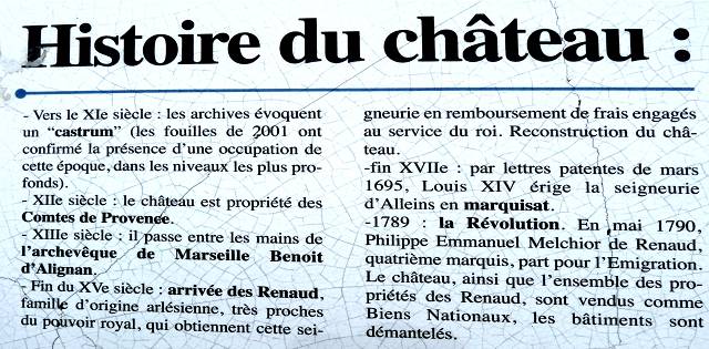 Chteau d'Alleins