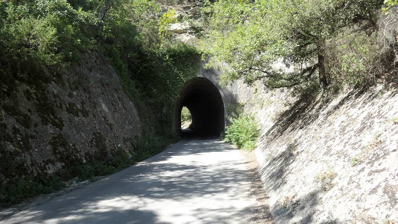 Tunnel de l'ancienne Voie Ferre