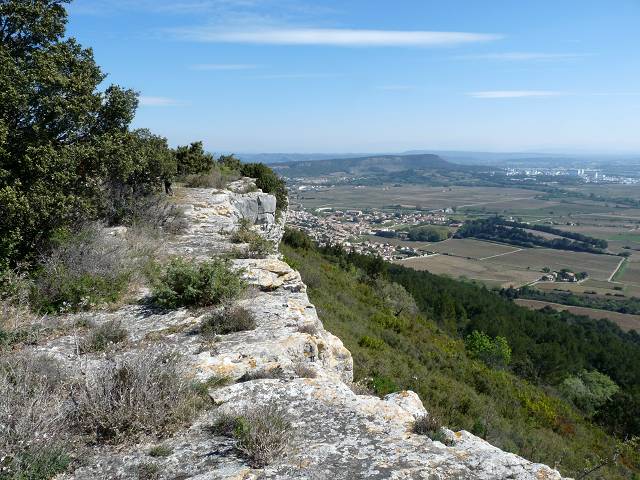 vue sur Orsan , Marcoule,